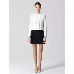 [하프클럽/리스트]한정에디션 더블 라운드넥 트위드 재킷