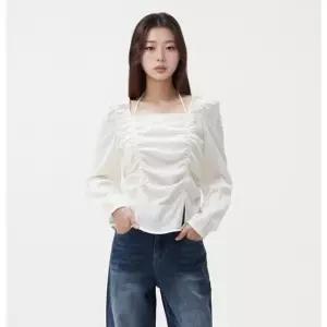 [갤러리아] LAP 스퀘어넥 셔링블라우스 AR1WB260