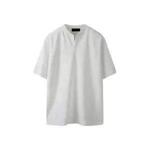 [하프클럽/해리슨]오버핏 브이 헨리넥 반팔티 SMEC1150