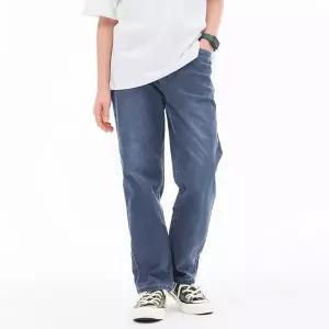 [오션스카이] [썸머팬츠]남아 쿨 슬림 스트레이트 데님팬츠-EBJB2312C0N