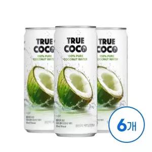 [신세계라이브쇼핑]클룹 트루 코코 퓨어 코코넛 워터 330ml 6입