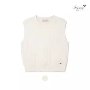 더센트럴페리미츠TC01플라워조직니트조끼P2511K454