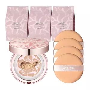 Age20s 핑크다이아팩트 기획세트 21호(케이스1+리필3+퍼프4)