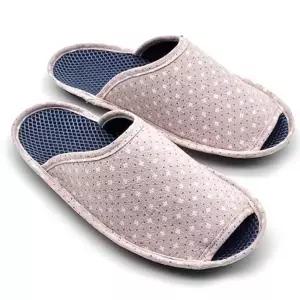 꽃무늬 실내 슬리퍼 메쉬 바닥 손님화 실내화 핑크