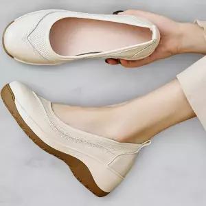 [하프클럽/다잇템]여성 운동화 낮은 실버세대 키높이 망사 운동화