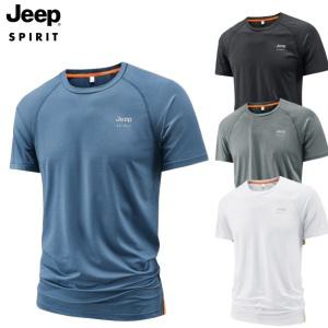 JEEP 지프 여름 남성용 반팔티 드라이핏 기능성 쿨 반팔 티셔츠