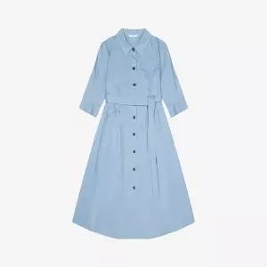 [NS홈쇼핑][SI]핀턱 벨티드 셔츠 롱 원피스(SHK2059OO)[35199611]