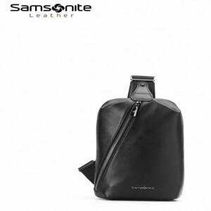 쌤소나이트 CATER 대용량 크로스백 가죽 슬링백 TK9 002