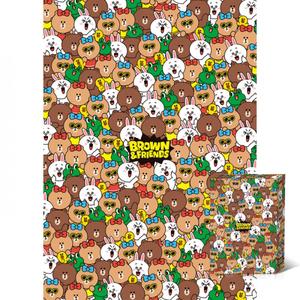 800피스 퍼즐 라인프렌즈 와글와글 (TPD08-038)