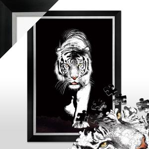 500피스퍼즐 백호 모던블랙액자세트 PG510S