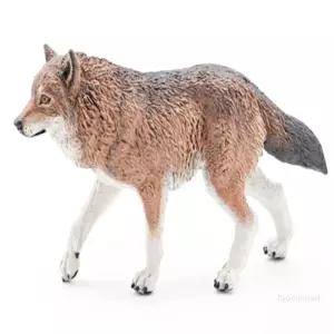 HM 갈색 늑대 피규어 미니어처피규어 동물미니어처