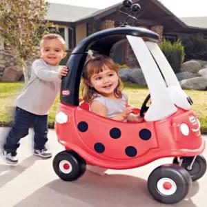 HM 레이디버그 지붕차 실내자동차 아이붕붕카 타는장난감