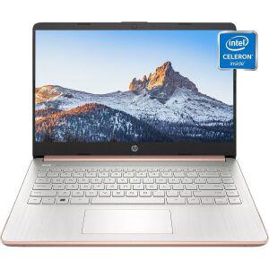 HP 14HD LAPTOP 랩탑 노트북 For 학생들/비즈 Intel N4120 16G DDR4 128G EMMC 장미 골드 인강용 사무용 가