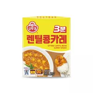 [오뚜기] 3분 렌틸콩카레 200g x 24개