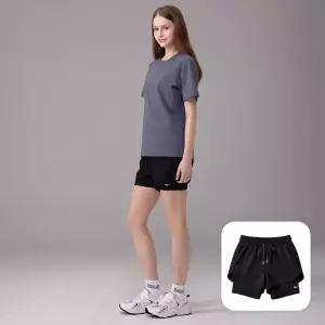 에버라스트 여성 숏 워터 레깅스 반바지 래쉬가드