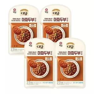 [CJ제일제당][T]백설 다담 마파두부양념150g x4개