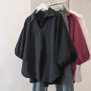 [국내차제제작] 델롭 브이카라 셔츠