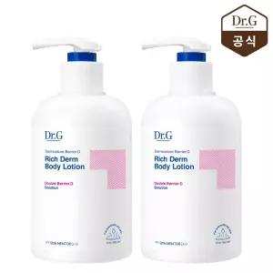 닥터지 배리어D 리치덤 바디 로션 400ml 2개
