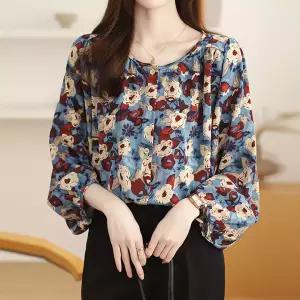 화세 (88까지)드림무드플라워블라우스_HL4FBL009C