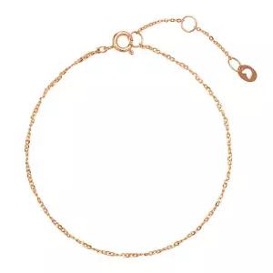 [롯데백화점]티르리르 14K 핑크골드 글레어 체인 팔찌 TBSK4P22076M