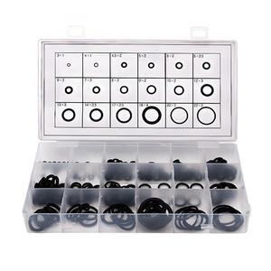 (코어무역) 오링 세트 18종 225P NBR 실리콘 내열 고무링 고무패킹 O링 블랙