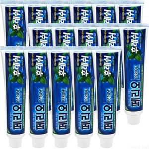 엘지생활건강 페리오 뉴 후레쉬 알파 치약 150g 16개