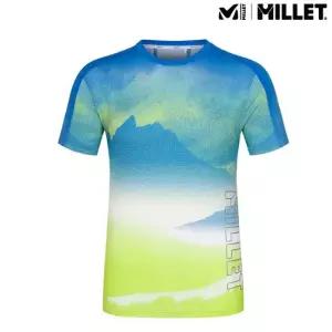 밀레 [ 25신상 ] 남성 여름 메쉬라운드 디맥스 라운드 반팔 티셔츠_MRUUT077I_US