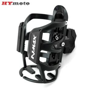 [호환] 2025 음료 물병 케이지 YAMAHA NMAX155 N-MAX 125 155 CNC 알루미늄 컵 홀더 마운트 오토바이 액세