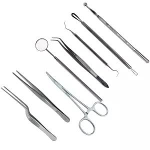 의료용 인스트루먼트 압출기 치석제거기 핀셋 가위 겸자 모스키토 켈리 치경 큐렛 모음