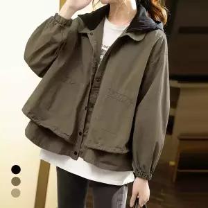 화세 (77까지)후드믹싱야상점퍼_HB5SJP018C