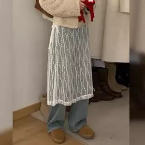 [이쁘다] 블리 레이어드 레이스 스커트