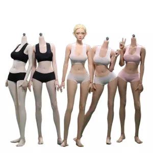 여자 피규어 인형 1/6 커스텀 실리콘 바디