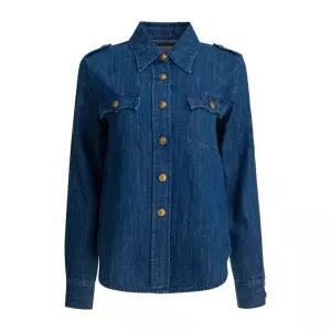 웨스턴 코튼 리넨 셔츠 6B3DB02X94C 558