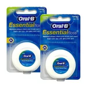 [오랄비] 왁스 치실 민트향 50M 2개 dn