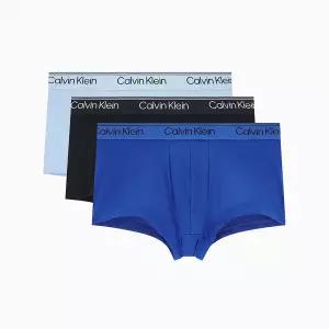 [롯데백화점]캘빈클라인 남성 마이크로 스트레치 3팩 로우 라이즈 트렁크NB4409-0AE