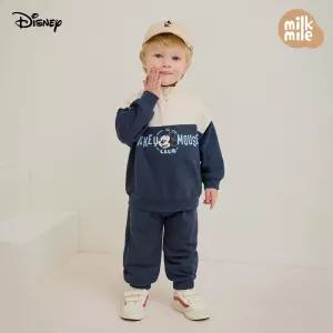 [밀크마일] [디즈니]베이비 미키마우스 뮤직상하복