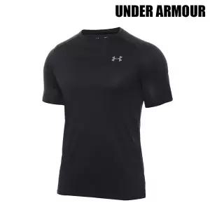 [언더아머] UA 남성 테크 2.0 반팔 블랙 1326413-001