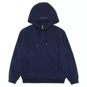 데상트 에센셜 코튼 기모 트레이닝 집업 SP323UFT92NAVY