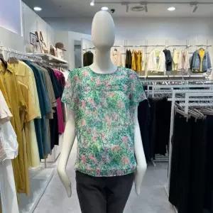 [올리비아로렌]올리비아로렌 sh06 러플 프린트 블라우스 VOCNS4M4341 (33265412)