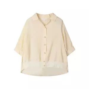 [요하넥스]니트 배색 블루종 블라우스 Z4B5B113 1_P401793748