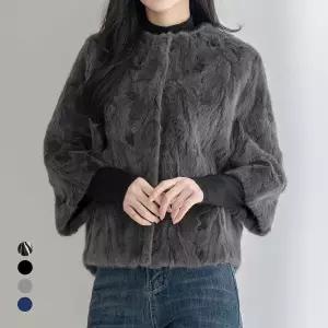 KARRA (77까지)럭셔리리얼밍크100케이프자켓_A5W0006