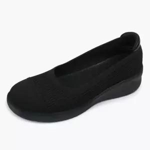 [롯데백화점]베어파우 ROWENA 여성 경량 슬립온 키높이 운동화 블랙 K2990152RA-W