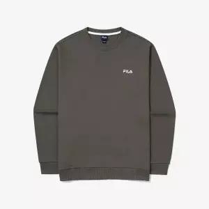 [휠라] 베이직 스몰로고 맨투맨 (FS2POG3101U_BRN)