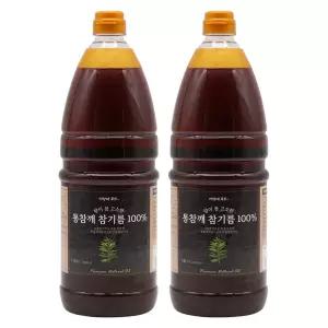 [이장네] 통참깨 100% 참기름 대용량 1.8L_2개
