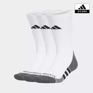 [아디다스](의정부점)[아디다스코리아공식] 퍼포먼스 클라이마쿨 쿠션 크루 삭스 3P [JD9575]