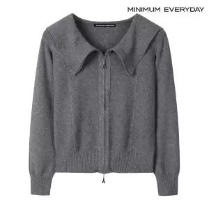 [롯데백화점]미니멈에브리데이/보니스팍스 [미니멈 에브리데이]세일러 카라 투웨이 집업 가디건 (EB3CK033D