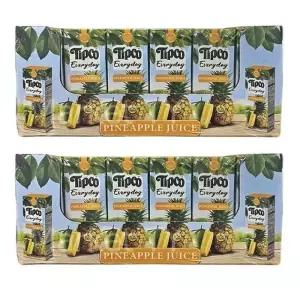 TIPCO 파인애플 착즙 주스 200ml x 24 x 2세트