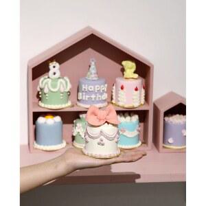 생일케이크 진열대 생크림 클레이머핀 모형컵케이크 8종