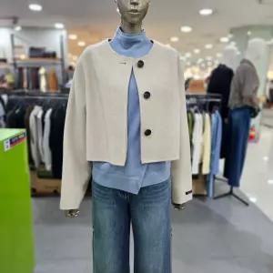 시슬리/애플아울렛/더블린 케이프형 숏 코트 SACT31461