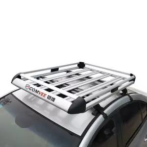 자동차 루프랙 브라켓 루프 바스켓 캐리어 지붕 루프탑 더블 레이어 1.1m(크로스바없음/버클포함)